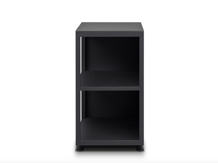 Eckmodul CORNER / LINEA – Outdoor-Eckelement mit Stauraum & Sintersteinplatte