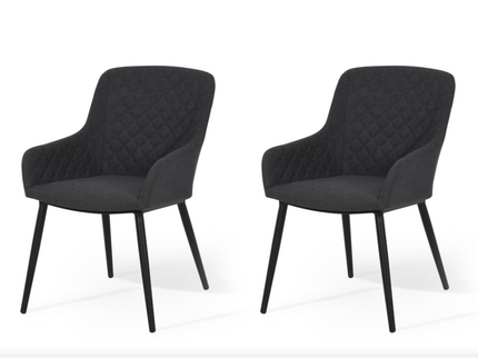 Chaise d'extérieur design ZEST (lot de 2)