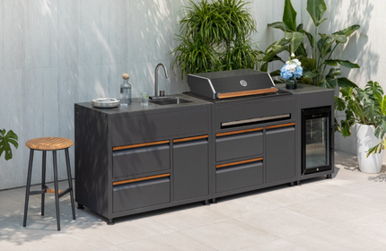 outdoor kitchens