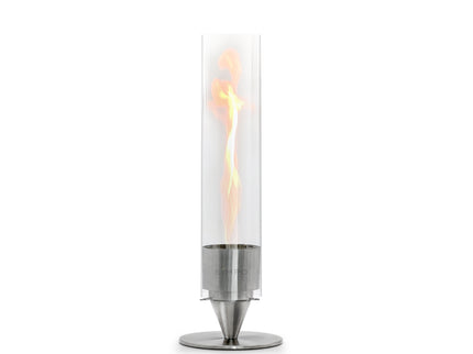 Tischfeuer TWILIGHT - Edelstahl Bioethanol-Tischkamin mit Tornado-Flamme